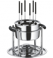 WMF Allegro Edelstahl Fondue-Set 11-teilig f&uuml;r 6 Personen