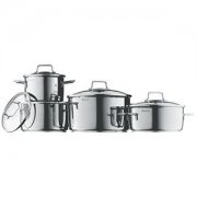 WMF Astoria Topfset, 4-tlg, mit Glasdeckel, Cromargan Edelstahl poliert f&uuml;r 84,99&euro; inkl. Versand