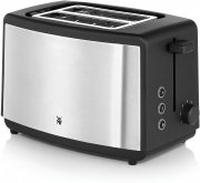 WMF Bueno Edition Edelstahl Doppelschlitz Toaster mit Br&ouml;tchenaufsatz und 7 Br&auml;unungsstufen