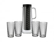 WMF Cold Brew Kanne + 4 Honeycomb Gl&auml;ser f&uuml;r nur 29,95 Euro statt 60,00 Euro