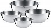 WMF Gourmet 4-teiliges Edelstahl Sch&uuml;sselset 1,0l - 3,5l