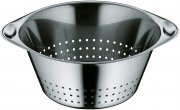 WMF Gourmet Sieb Edelstahl 24 cm, Seiher mit gro&szlig;en L&ouml;chern