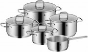 WMF Inspiration Cromargan Edelstahl Topf-Set inkl. Glasdeckel f&uuml;r alle Herdarten