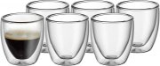  WMF Kult 6 St&uuml;ck doppelwandige 80ml Espressotassen