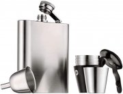 WMF Manhattan Edelstahl Flachmann-Set 6-teilig