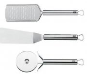 WMF Pizza-Set 3-teilig (Pizzaschneider, Winkelpalette, K&auml;sereibe) f&uuml;r 21,95&euro; (statt 28&euro;)