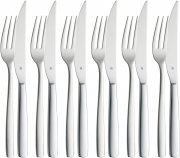 WMF Prego Steakbesteck 12-teilig f&uuml;r 6 Personen Cromargan Edelstahl mattiert