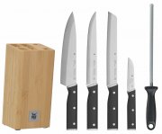 WMF Sequence Edition Messerblock best&uuml;ckt 6-teilig