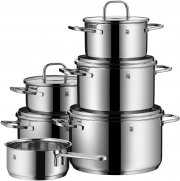 WMF Topf-Set &raquo;Inspiration&laquo;, Cromargan&reg; Edelstahl 18/10, (Set, 11 tlg), Induktion f&uuml;r 135,99&euro;