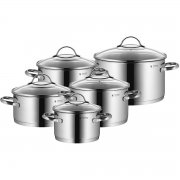 WMF Topfset Menerva plus 5 teilig bei Karstadt f&uuml;r 143,95&euro; statt 169,99&euro;