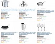 WMF- und Silit-Tagesangebote bei Amazon, z.B. Weingl&auml;serset, Pfannen und Topfsets, etc.