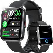 WMK ID208Plus Smartwatch mit Telefonfunkion und 110+ Sportmodi f&uuml;r Android und iOS