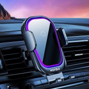 WOFALO Kfz Handyhalterung mit 15W Qi Fast Wireless Charger Ladeger&auml;t