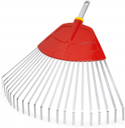 WOLF-Garten - F&auml;cherbesen multi-star&reg; UF-M, Rot, 50x50x5 cm