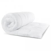 Wolkenkind Sommerdecke &bdquo;MAILAND&ldquo; &ndash; Wei&szlig;, 100 % Hochbausch-Polyester nur 19,99&euro;