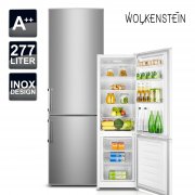 Wolkenstein KGK 180 A++ Inox K&uuml;hl-Gefrierkombination
