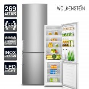 Wolkenstein KGK 280 inox K&uuml;hl-Gefrierkombination