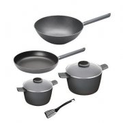 WOLL Just Cook Topf- und Pfannenset (Aluminiumguss) 5-teilig f&uuml;r 111&euro; (statt 160&euro;)