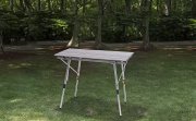 WOLTU h&ouml;henverstellbarer Alu Campingtisch, 90x52,2cm