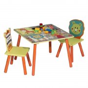 WOLTU Kindertisch mit 2 St&uuml;hlen f&uuml;r nur 33,65&euro;