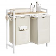 WOLTU W&auml;schekorb mit 2 F&auml;chern (2x40L) f&uuml;r 29,99&euro;