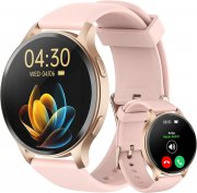 Woneligo W 7 Smartwatch Damen mit Telefonfunktion und 100+ Sportmodi f&uuml;r IOS und Android