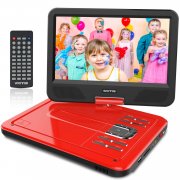 WONNIE 10.5&Prime; tragbarer DVD-Player mit schwenkbaren Bildschirm f&uuml;r 24,99&euro; (statt 50&euro;)