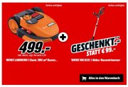 WORX WR090S Landroid S Basic, M&auml;hroboter + WG163E.1 &ndash;​​ Inkl. Li-Ion Akku und Ladestation nur 499&euro;