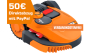WORX WR105SI.1 Landroid S500I, M&auml;hroboter, 500 m&sup2;, f&uuml;r 399&euro; incl. VSK statt 449&euro; (Idealo)