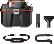 WORX WX031.9 Akku Nass-/Trockensauger ohne Akku und Ladeger&auml;t