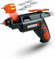 Worx WX254 - Auto Screwdriver 4V Akku Schrauber mit automatischen Bitwechsel Multibit-Magazin