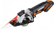 WORX WX523 Akku Handkreiss&auml;ge mit Li-Ion Akku, Ladeger&auml;t, Werkzeugkoffer & S&auml;gebl&auml;ttern