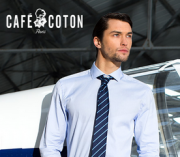 WOW! Elegante Hemden & Krawatten von Caf&eacute; Coton mit bis zu 73 % Rabatt 
