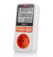 WOW! Tacklife MPM02 Energiekostenmessger&auml;t digitale Zeitschaltuhr Steckdose mit Kindersicherung