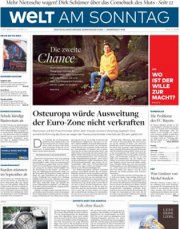 WOW! Welt am Sonntag 13 Ausgaben f&uuml;r 57,20 &euro; plus 57,20&euro; Pr&auml;mie als Verrechnungsscheck
