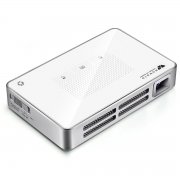 WOWOTO Mini Beamer Heimkino LED Projektor Unterst&uuml;tzung 1080P 500 Lumens Android 5.1 