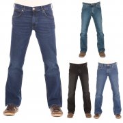 Wrangler Jacksville Baumwolle Bootcut Herren Jeans