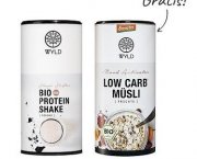 WYLD Bio Shoko Prot Shape Shift. (MHD 31.07.2018) + Demeter Low Carb M&uuml;sli (je 450 g) f&uuml;r 16,69&euro; 