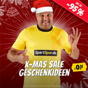 X-MAS Sale bei SportSpar - Nike, Timberland, Puma...Artikel ab 0,44&euro;