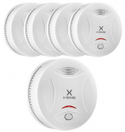 X-Sense SD13 batteriebetriebene 10-Jahres Rauchmelder im 5er Set im Blitzangebot f&uuml;r 47,99 &euro;