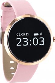 X-WATCH SIONA XW FIT Damen Smartwatch f&uuml;r Android und Apple iOS Light Rose Gold 