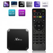 X96 Mini 4K Smart Android 7.1 TV Box 2GB 16GB S905W Quad Core HD Medien Spieler