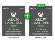 Xbox Game Pass 3 Monate Ultimate + 1 Monat GRATIS f&uuml;r Xbox One/Windows 10 PC Download Code