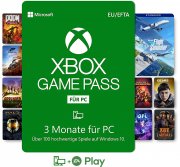 Xbox Game Pass f&uuml;r PC | 3 Monate Mitgliedschaft 