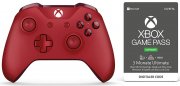 Xbox Wireless Controller in Rot, Wei&szlig; oder Schwarz + 3 Monate Xbox Game Pass Ultimate