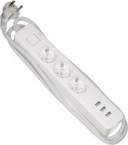 Xiaomi Mi Power Strip Dreifach Steckdosenleiste mit 3 USB Ladeports f&uuml;r 14,30 Euro