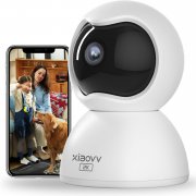 XIAOVV 3MP PTZ WLAN Indoor &Uuml;berwachungskamera mit HD-Nachtsicht und Bewegungserkennung
