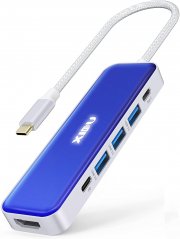 XIDU 6 in 1 USB-C Multiport Hub mit 4K HDMI - Ultra HD Schnittstelle