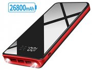 XINSL 26800mAh externe Akku Powerbank