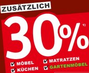 XXXLutz: 30% auf M&ouml;bel, Matratzen, K&uuml;chen & Gartenm&ouml;bel, z.B. Zwilling Besteckset